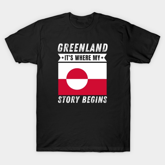 Greenland T-Shirt by footballomatic